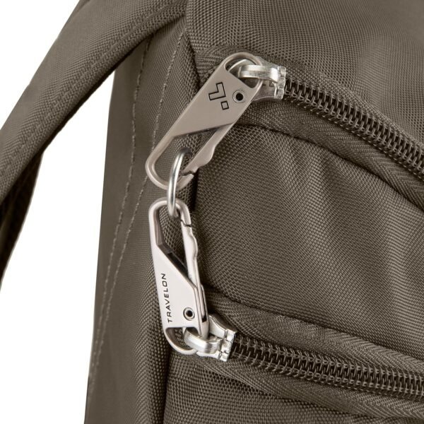 Travelon Anti Theft Classic Backpack Backpack, Nutmeg - Image 7