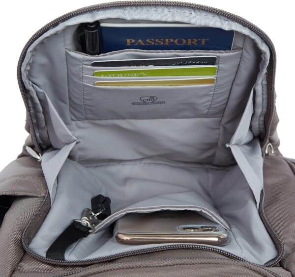 Travelon Anti Theft Classic Backpack Backpack, Nutmeg - Image 5
