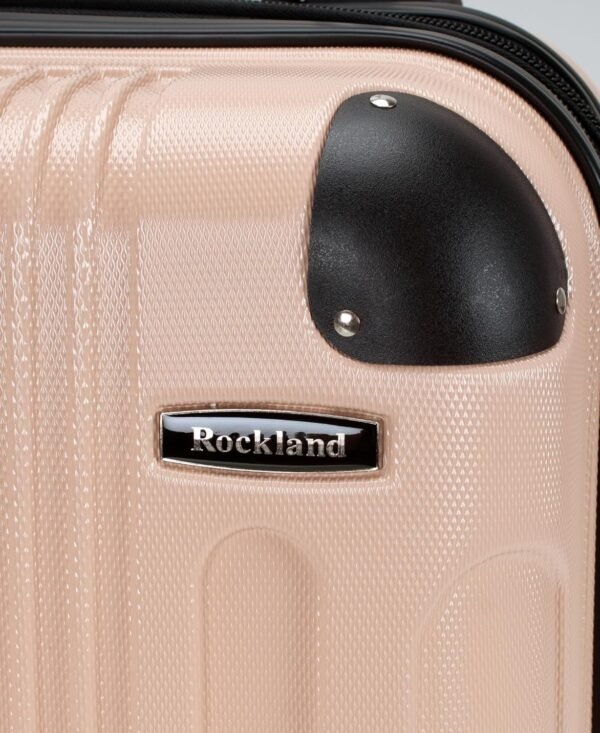 Rockland London Hardside Expandable Luggage with Spinner Wheels, Beige, 28-24-20-Inch - Image 10