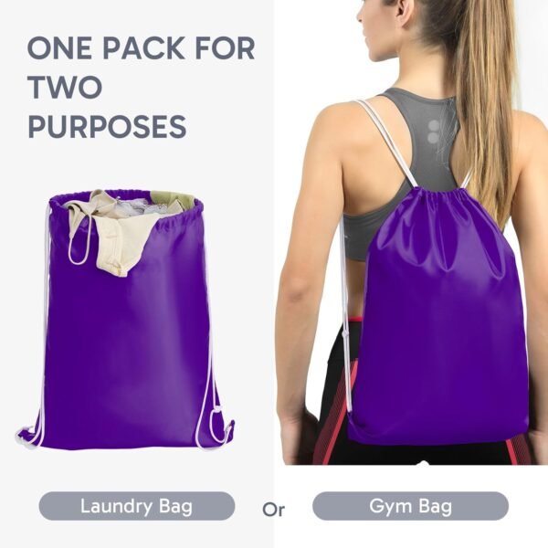 ALL INCLUDED 10 Set Durable Packing Cubes for Suitcases,OlarHike Essentials for Travel, UPGRADED Anti-Tear Stitching, NEW Improved Luggage Packing Organizers for Travel Accessories (Purple) - Image 7