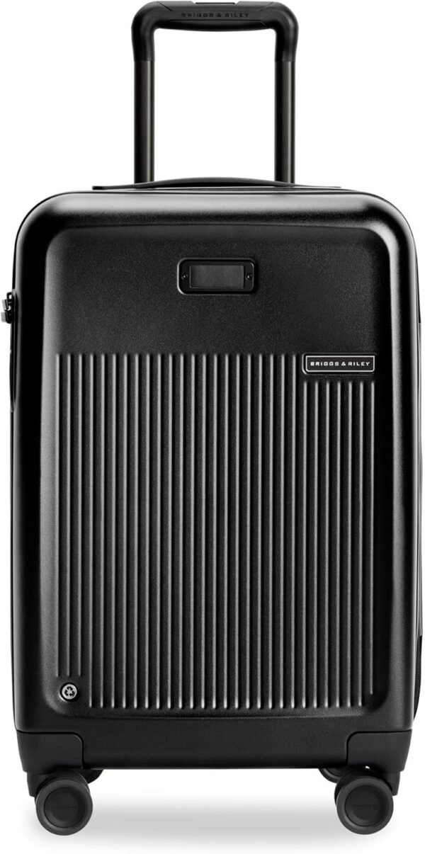 Briggs & Riley Sympatico Hardside Luggage, Black, 22" Essential Carry-On - Image 2