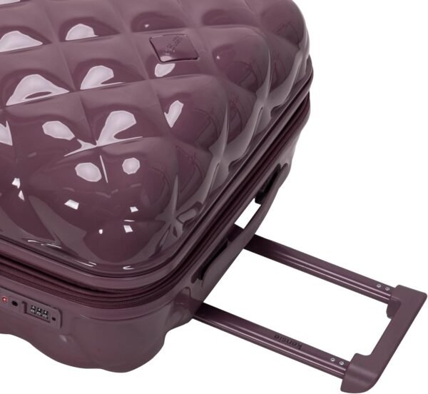 Travelers Club Women's Alluring 3 Piece Luggage Set, Wistful Mauve - Image 6