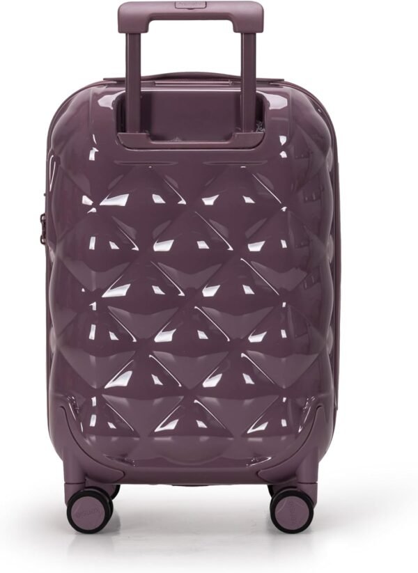 Travelers Club Women's Alluring 3 Piece Luggage Set, Wistful Mauve - Image 5