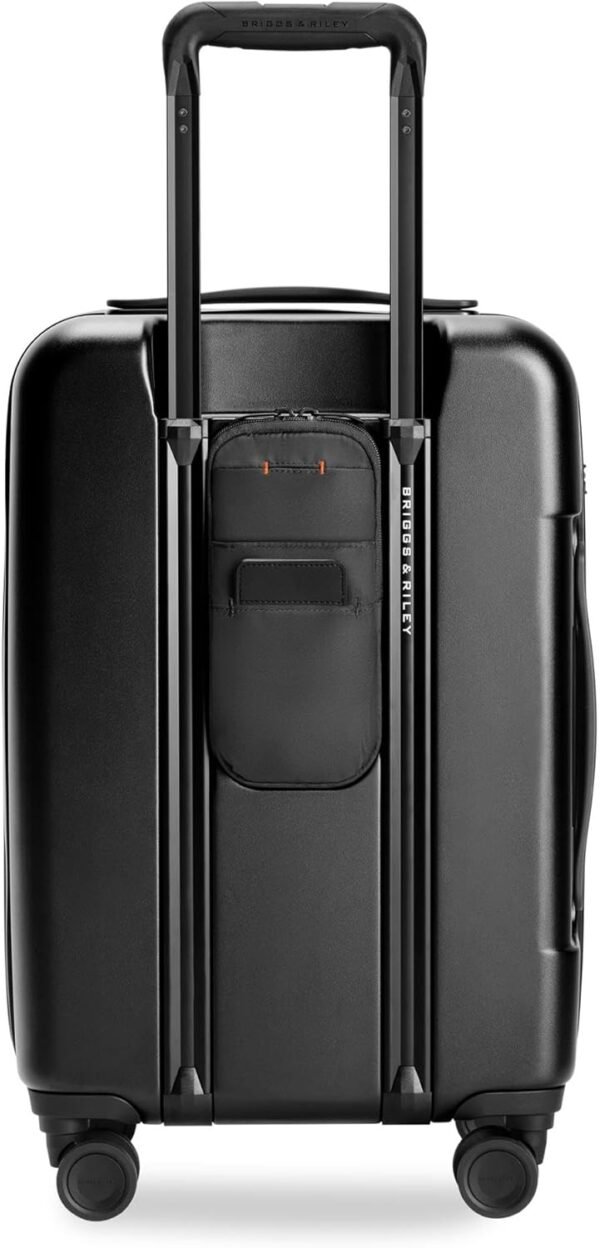 Briggs & Riley Sympatico Hardside Luggage, Black, 22" Essential Carry-On - Image 12