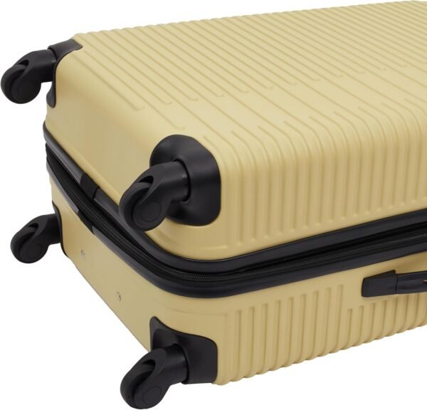 kensie Women's Hillsboro Luggage & Travel Bags, Dried Moss, 4 Piece Set - Image 9