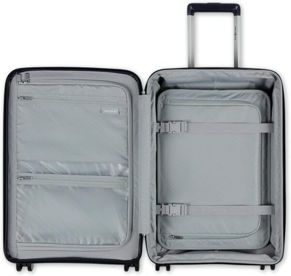 Samsonite Elevation Plus - Carry-On Hardside Luggage - Scratch Resistant Polypropylene Shell, RightHeight™ Adjustable Handle, Integrated AirTag Holder, TSA Lock, WetPak™ Compartment - Midnight Blue - Image 4