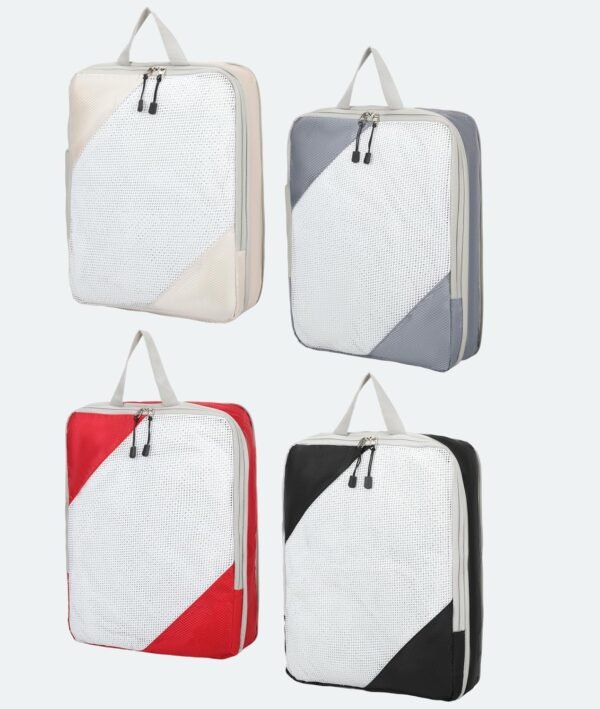 Barsine Large Compression Packing Cubes for Travel 4 Set Luggage Suitcase Organizer Bag Traveling Essentials - Image 3
