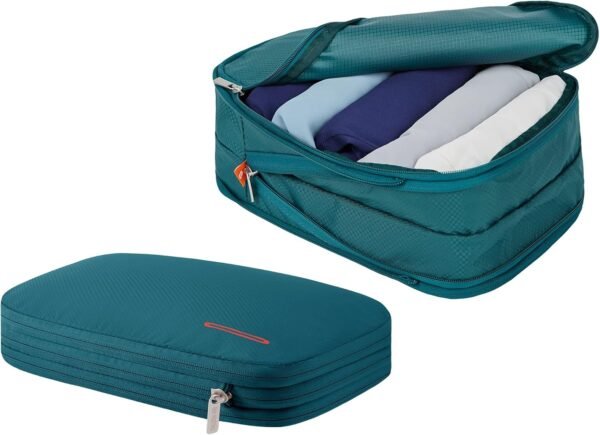 Waterproof Compression Packing Cubes,Travel Packing organizers for Carry on Luggage,Backpacking, Suitcases - Image 2