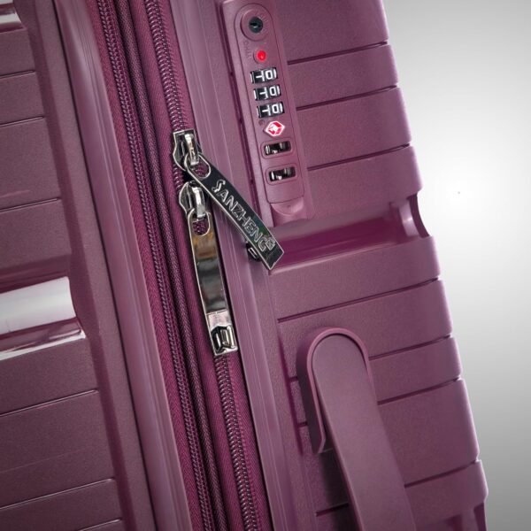Hardshell Luggage 3 Piece Set, Lightweight Expandable Suitcase Set with Wheels 360° Spinner & TSA Lock (20/25/29 inch, Purple) - Image 7