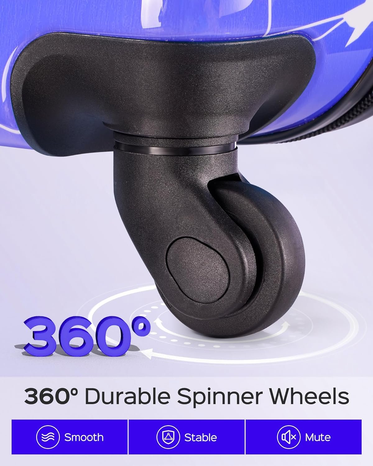 Suitour Luggage sets 2 piece,Hardside Lightweight 20 inch Carry on Suitcase and 28 inch Luggage with Spinner Wheels(20in/28in) - Image 7