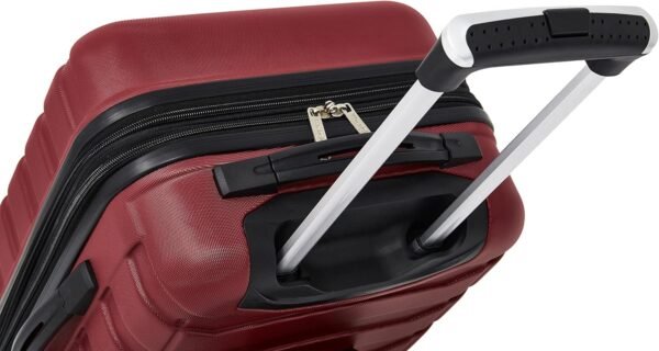 Wrangler Elysium Luggage & Packing Cubes, Red, 4 Piece Set - Image 6
