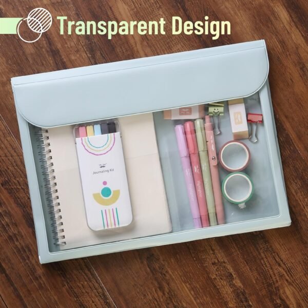 Mr. Pen- File Folder, Travel Folder for Documents, Document Organizer, Folders for Documents, File Folders, Documents Organizer, Office Folders, School Folders, Document Holder for Traveling - Image 4